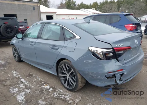 2024 Honda Civic Touring z USA, uszkodzony, nr VIN 2HGFE1F97RH330543